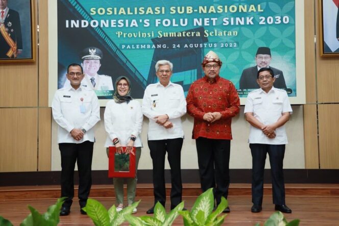 
					Dukung Pemerintah Pusat Turunkan Emisi GRK, Pemprov Sumsel Dorong  Pertumbuhan Ekonomi Hijau Berbasis SDA Terbarukan