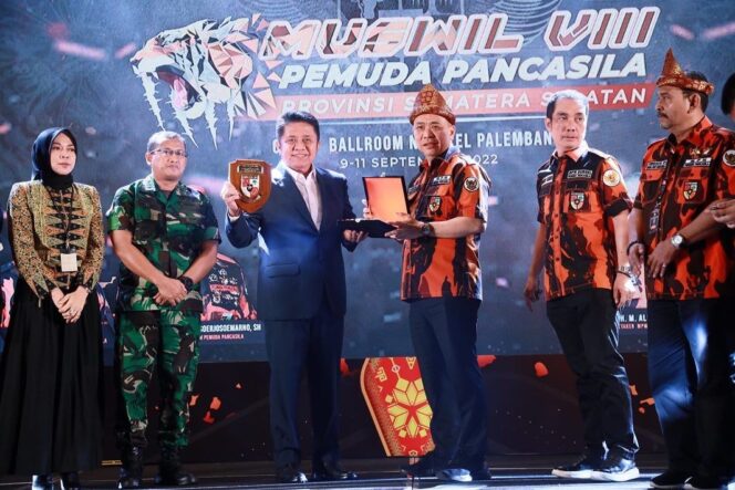 
Pemuda Pancasila Sumsel Komitmen Dukung Herman Deru Wujudkan Cita-Cita Sumsel Maju untuk Semua