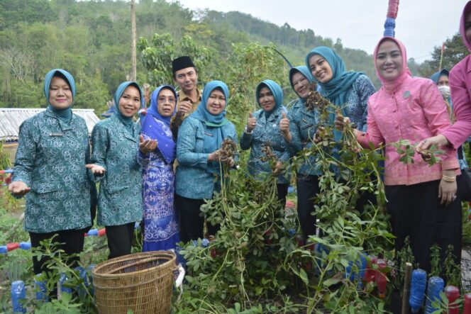 
					Kunker Ke Empat Lawang, Fauziah MD  Sosialisasikan GSMP Dihadapan PKK Desa Canggu