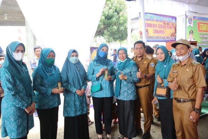 
Feby Deru Puji Program TP PKK OKU Timur Berhasil Turunkan Angka Stunting