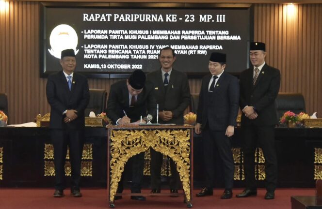 
DPRD Palembang Setuju Tirta Musi Jadi Perumda