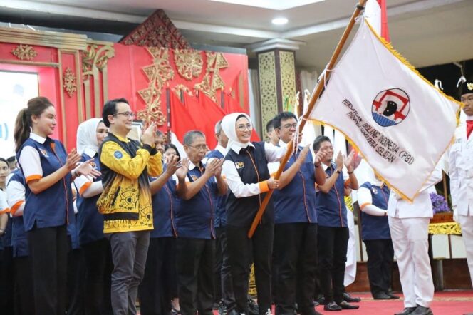 
Saksikan Pengukuhan Pengprov PBI Sumsel, Herman Deru: Boling Semakin Akrab dengan Kalangan Muda 