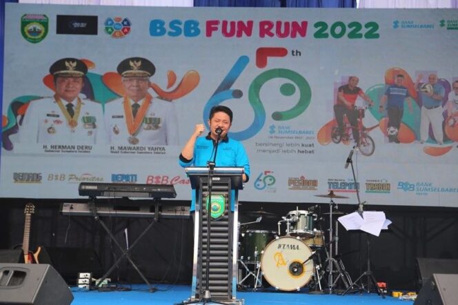 
Herman Deru Ajak Peserta BSB Run  Kembali Ramaikan Sriwijaya Dempo Run Pagar Alam Pada Desember 2022