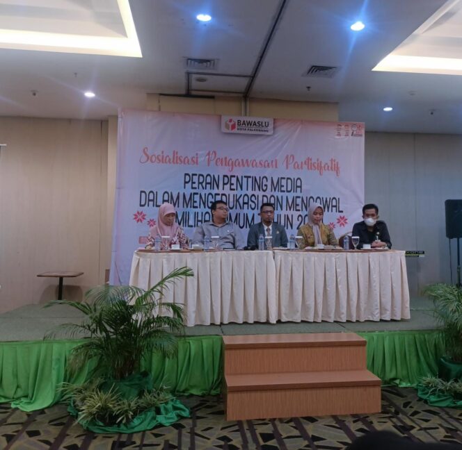 
					DPD PJS Sumsel Ikuti Sosialisasi Pengawasan Peran Penting Media Dalam Edukasi dan Kawal Pemilu 2024