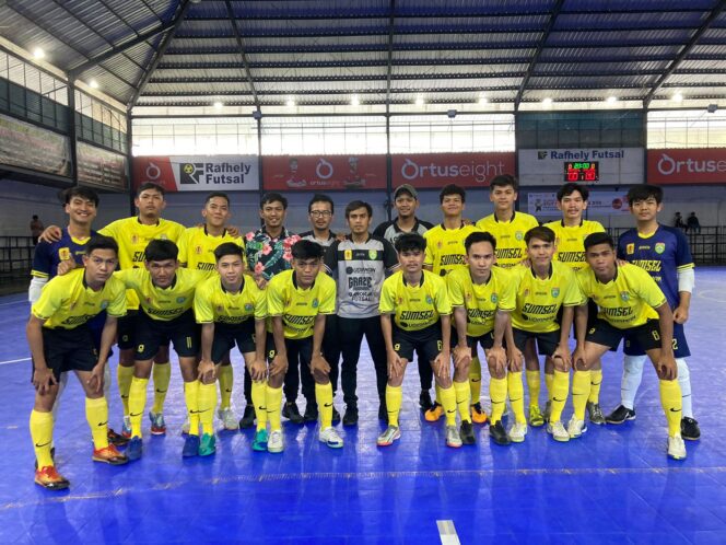 
					Ukir Sejarah, Tim Futsal Putra Sumsel Tembus Babak Final Pomnas