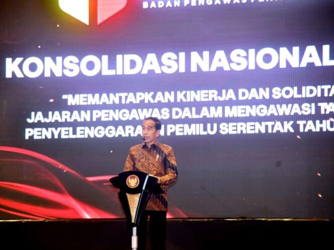 
Presiden Tekankan Peran Sentral Bawaslu Wujudkan Pemilu Berkualitas dan Berintegritas