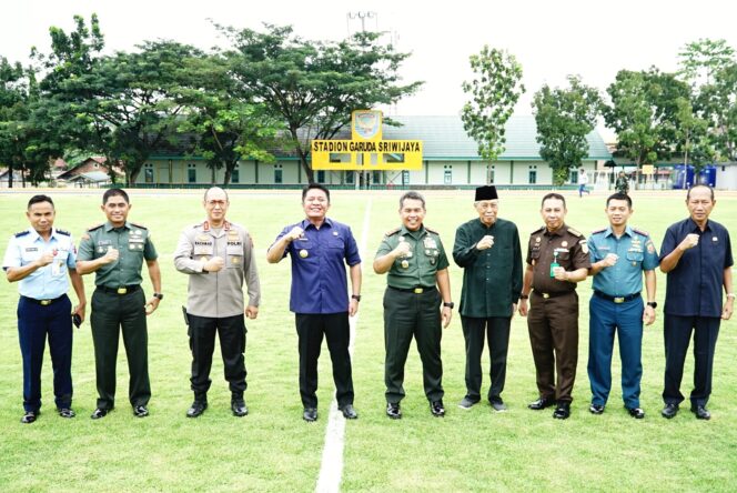 
Herman Deru Resmikan Pusat Latihan Kebugaran Standar Internasional Milik Kodam II/Sriwijaya  