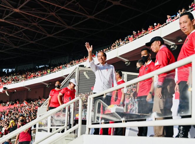 
Skor Imbang, Presiden Jokowi Optimistis Timnas Miliki Kesempatan Besar di Semifinal Leg Kedua