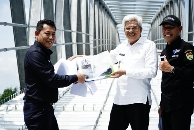 
40 Tahun Dinantikan, HDMY Realisasikan Pembangunan Jembatan Air Sugihan