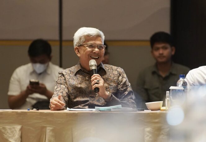 
Rapat Bersama Dirjen PUPR, Mawardi Yahya  Harapkan Tol Indralaya-Prabumulih Segera Diresmikan 