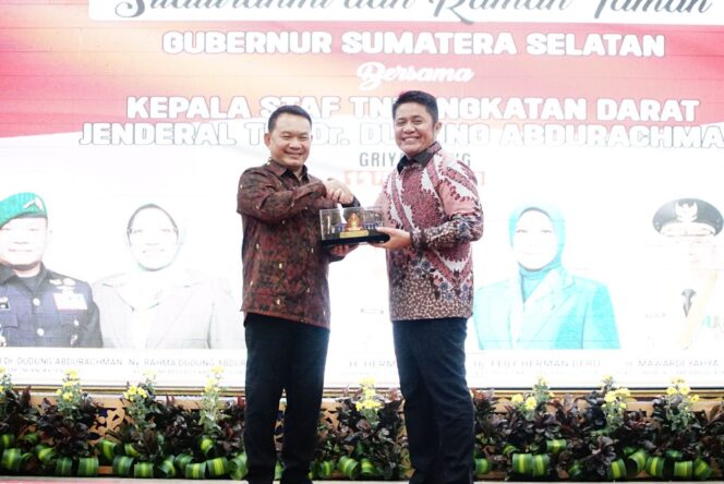 
Herman Deru Ajak Anggota TNI Tetap Sinergi Terapkan GSMP