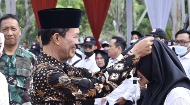 
4.973 Pantarlih Palembang Diambil Sumpah Janji