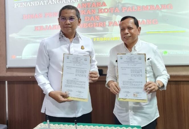 
Minimalisir Masalah Hukum, Disdik Palembang Teken MoU dengan Kejari