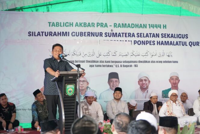 
					Herman Deru: Ponpes Jadi Sarana Cetak Generasi yang Berakhlak