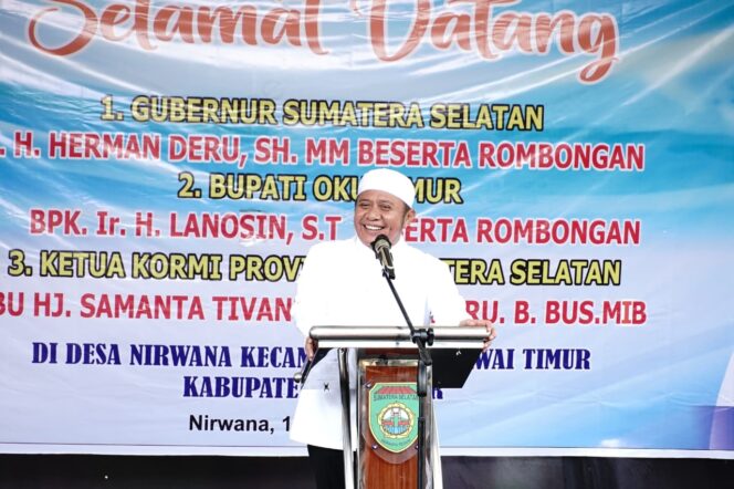 
Gubernur Herman Deru Resmi Buka Lomba Desa se-OKU Timur