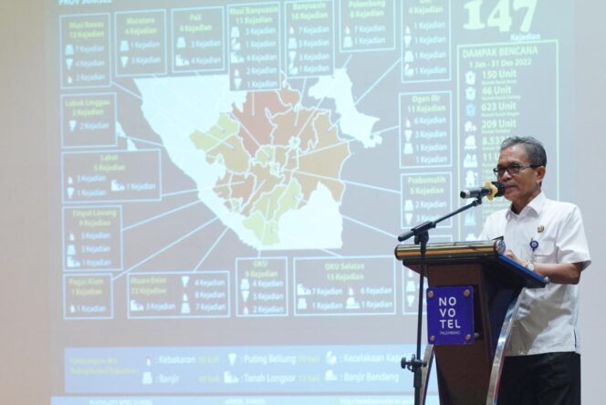 
Pemprov Sumsel Instruksikan Kabupaten/kota Sinergi Antisipasi Terjadinya Bencana Alam