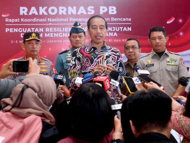 
Presiden Dorong Daerah Siapkan Anggaran Penanganan Bencana