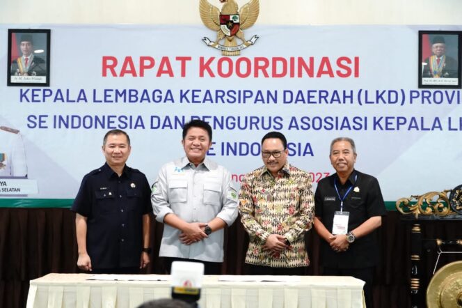 
Kepala Kearsipan Nasional: Sumsel Harus Siap Jadi Tempat Belajar Pengelolaan Kearsipan Bagi Daerah Lain