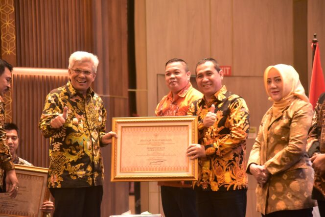 
Pemprov Sumsel- BPJS Ketenagakerjaan Apresiasi Pemda dan Badan Usaha Peduli Keselamatan Pekerja