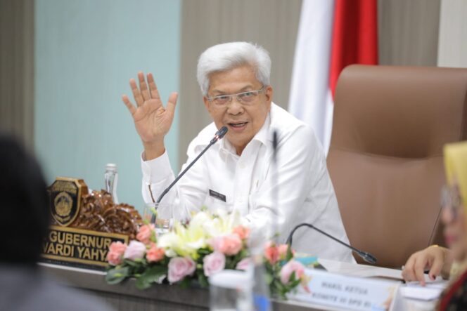 
Mawardi Yahya Terima Kunker Komite III DPD RI dalam Penyelenggaraan Ibadah Haji