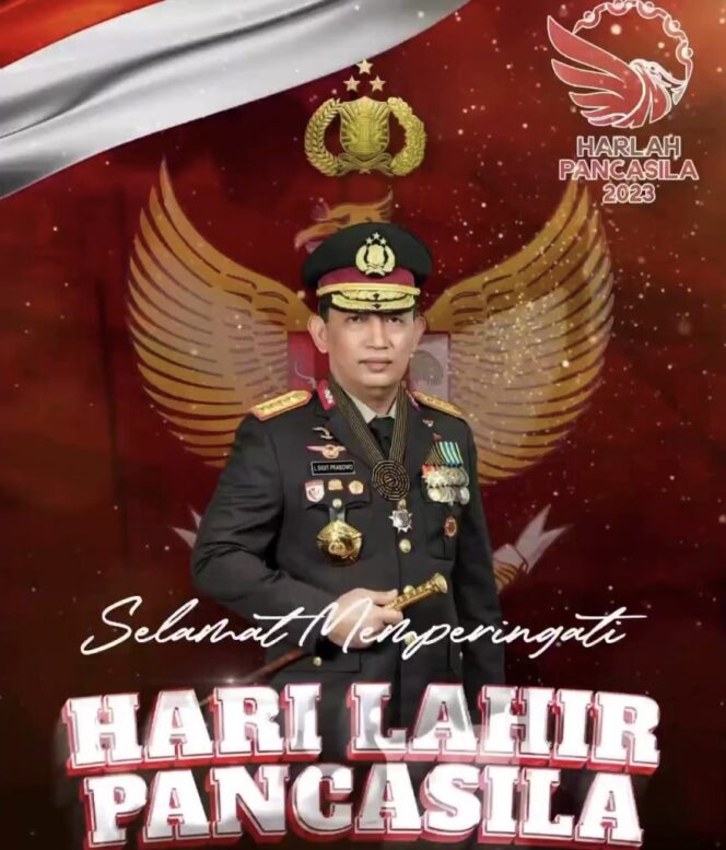 
Peringati Lahirnya Pancasila, Kapolri Gaungkan Semangat Gotong Royong