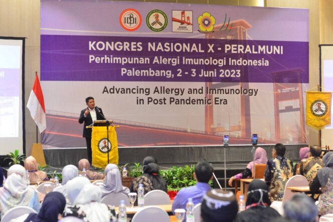 
Herman Deru Harapakan Peralmuni Gagas Lahirkan RS Khusus Alergi dan Imunologi di Sumsel