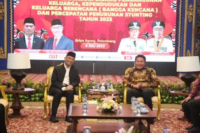 
Kepala BKKBN RI: Sumsel Dapat Menjadi Contoh Percepatan Penurunan Angka Stunting di Indonesia