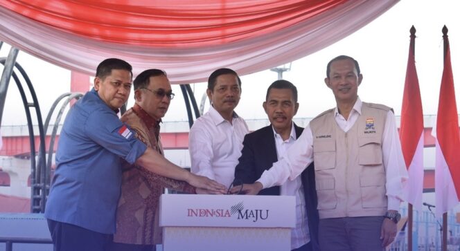 
Pelabuhan 16 Ilir dan 7 Ulu Palembang Diresmikan