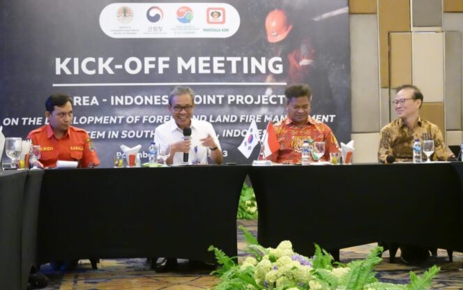 
Indonesia-Korea Selatan Jalin Kerjasama Bilateral Tanggulangi Karhutla