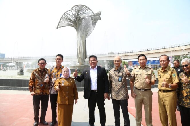 
Herman Deru Apresiasi BNI Berkontribusi Memperindah Jakabaring Sport City