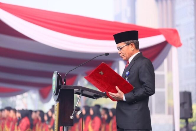 
					Sekda Supriono Irup Hari Sumpah Pemuda Dilingkungan Pemprov Sumsel