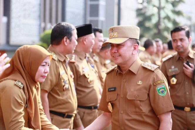 
Pj Gubernur Sumsel Agus Fatoni Ajak Jajaran ASN Pahami Aturan sebagai Pedoman dalam Jalankan Tugas