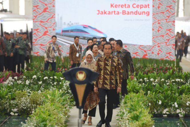 
					Presiden Jokowi: Kereta Cepat Tandai Modernisasi Transportasi Massal di Indonesia