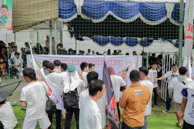 
					Petebu Ganjar Salurkan Bakat dan Hobi Anak Muda Palembang dengan Adakan Turnamen Mini Soccer