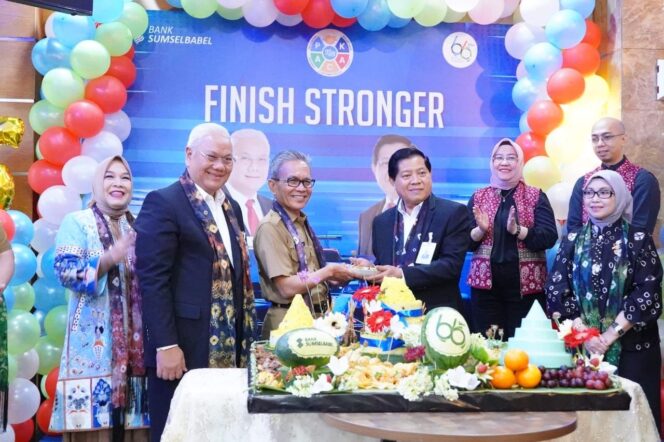 
					Hadiri Perayaan HUT Ke-66 BSB, Pemprov Sumsel Dorong BSB Terus  Berinovasi Tingkatkan Kepercayaan Nasabah