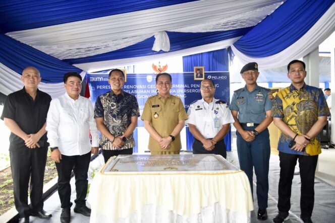 
					Pj Gubernur Agus Fatoni Peresmian Renovasi Gedung Terminal Pelabuhan Boom Baru Palembang