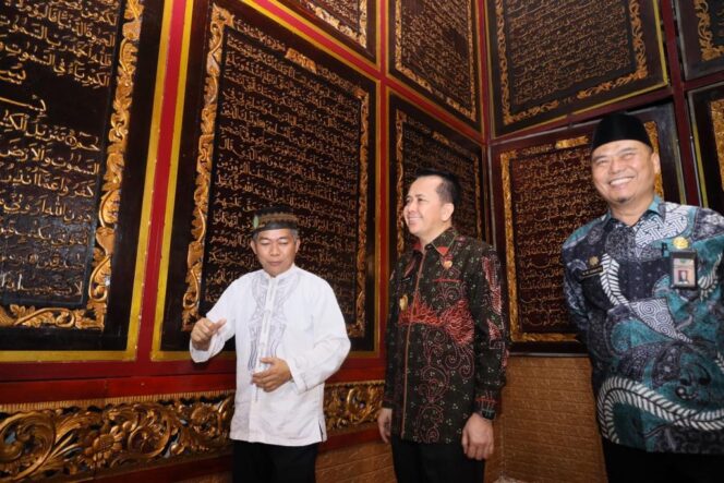 
Dorong Kemajuan Sektor Wisata Religi, Pj Gubernur Agus Fatoni Kunjungi Bayt Al-Qur’an Al-Akbar Gandus Palembang