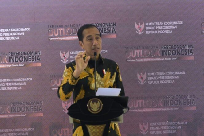 
					Presiden Jokowi Songsong Ekonomi Nasional 2024 dengan Optimisme