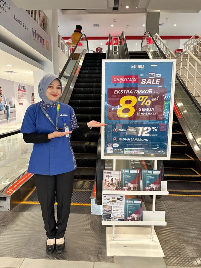 
					Ekstra Diskon Furniture Meriahkan  Akhir Tahun Buat Sobat Informa Living Plaza Palembang