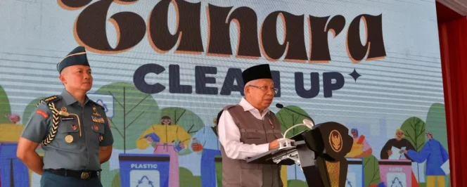 
Gerakan Bersama Jaga Lingkungan, Wapres Apresiasi Tanara Clean Up