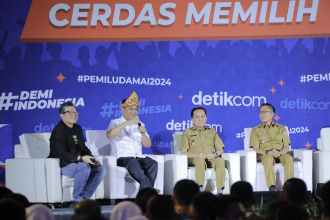 
Ratu Dewa Ajak Pemilih Pemula Sukseskan Pemilu 2024