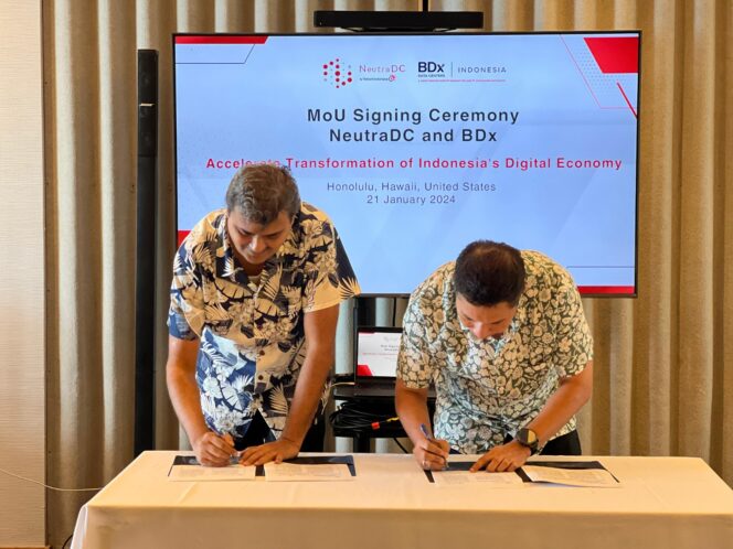 
Telkom dan Indosat Berdayakan Indonesia Melalui Kemitraan Strategis Antara NeutraDC dan BDx Indonesia