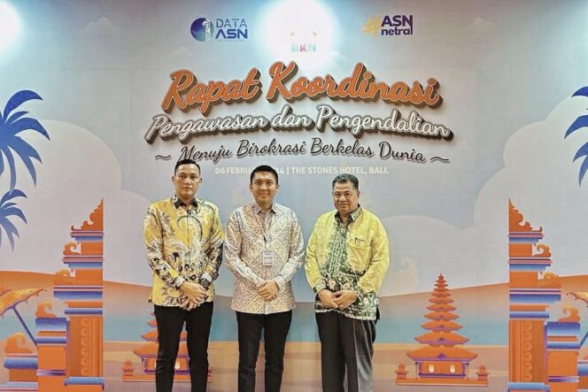 
					Bupati Ogan Ilir Panca Wijaya Hadiri Rapat Koordinasi Pengawasan dan Pengendalian BKN 2024