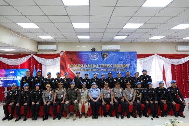 
					Beri Kontribusi Nyata Misi Perdamaian, UNMISS Beri Penghargaan Personel Polri