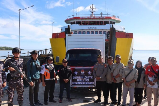 
					Polri Kawal Pendistribusian Logistik Pemilu di Pulau Terluar