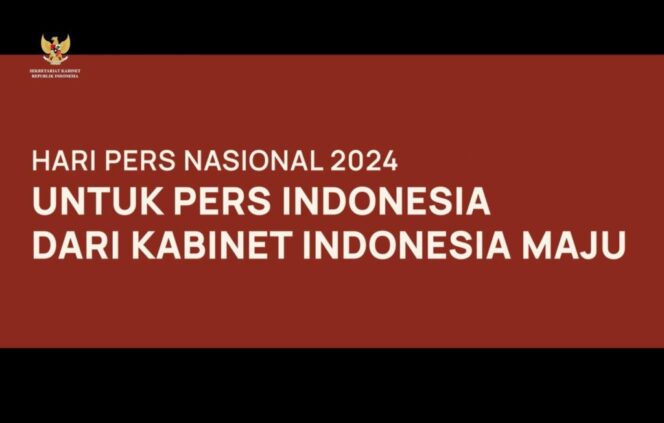 
					HPN 2024, Menteri Kabinet Indonesia Maju Sampaikan Apresiasi kepada Pers Indonesia