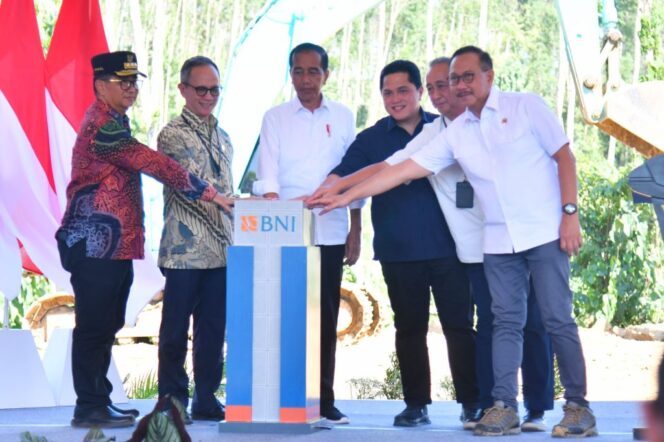 
					Groundbreaking BNI 46 di IKN, Presiden Jokowi Dorong Transformasi Ekonomi
