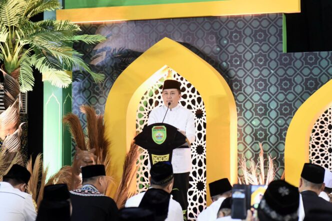 
Buka Pengajian Ramadhan 1445 H, Pj Gubernur Agus Fatoni Ajak Umat Muslim di Sumsel Tetap Produktif