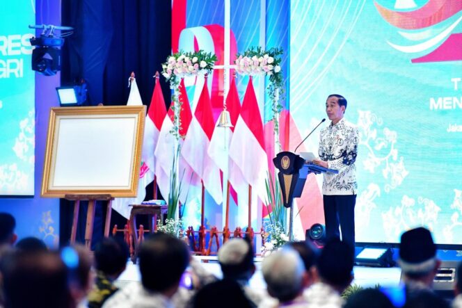 
Buka Kongres XXIII PGRI, Presiden Tegaskan Pentingnya Lingkungan Sekolah yang Aman