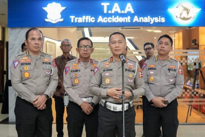 
Peresmian Ruang TAA, Kakorlantas:Penegakan Hukum Berbasis Digitalisasi